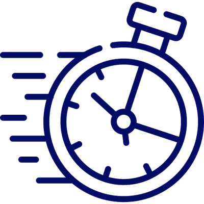 Resultados praticamente instantâneos