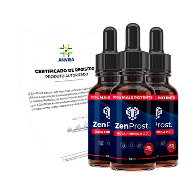 Certificado ANVISA - ZenProst